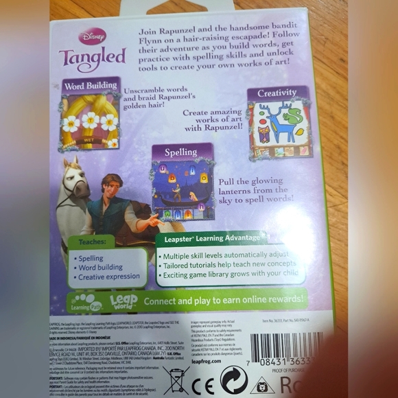 Leapster Disney Tangled Game - Picture 3 of 3